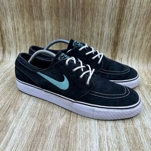 Nike Zoom Stefan Janoski Men's Size 11 Black Mint Shoes Sneakers 333824-003